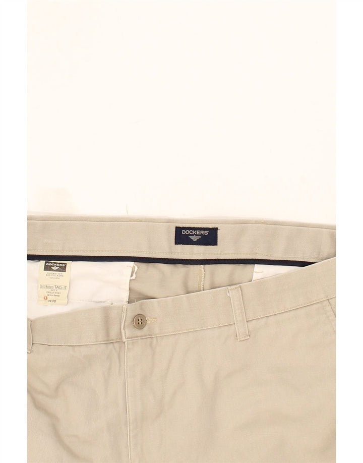 DOCKERS Mens Chino Shorts W36 Large Beige Cotton Vintage Dockers and Second-Hand Dockers from Messina Hembry 