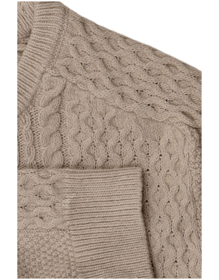 Marks & Spencer Jersey de cuello redondo para hombre XL Poliéster gris