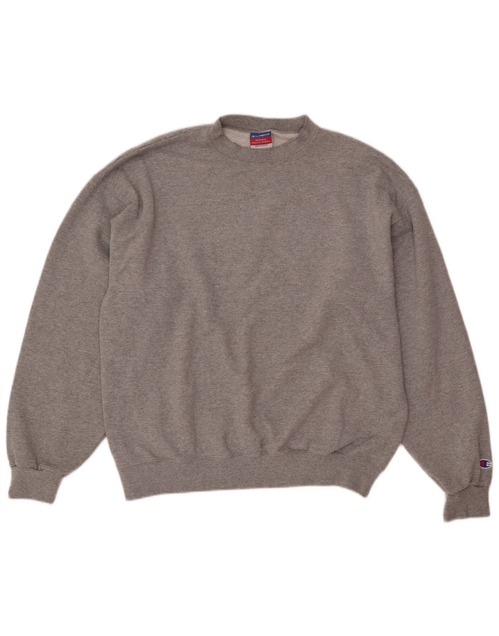 Champion Sudadera Jumper Para Hombre Grande Gris Moteado