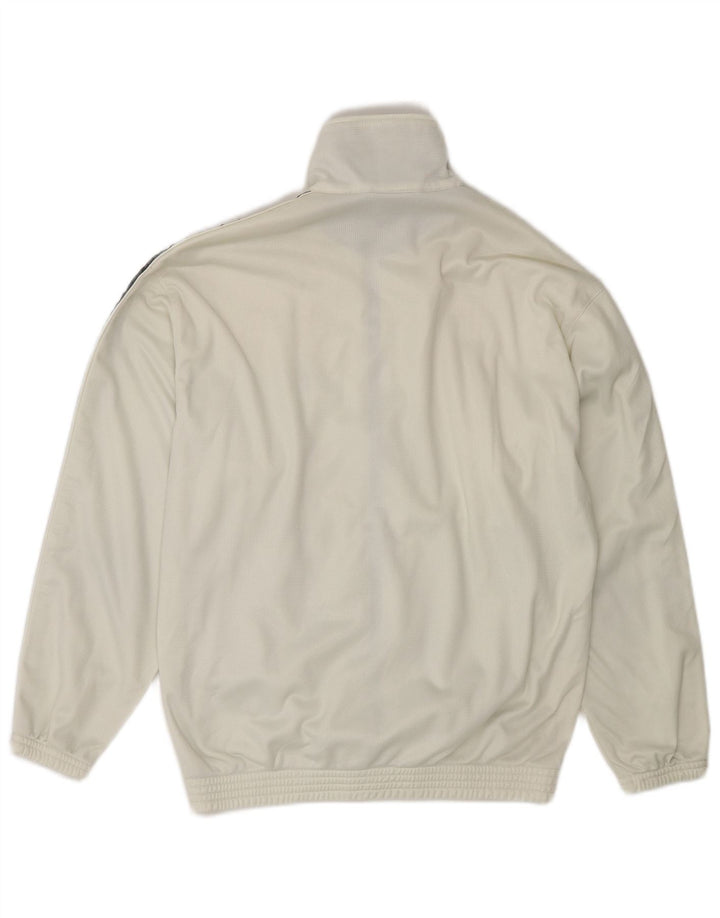Asics - Chaqueta de chándal para niño, 13-14 años, color blanco