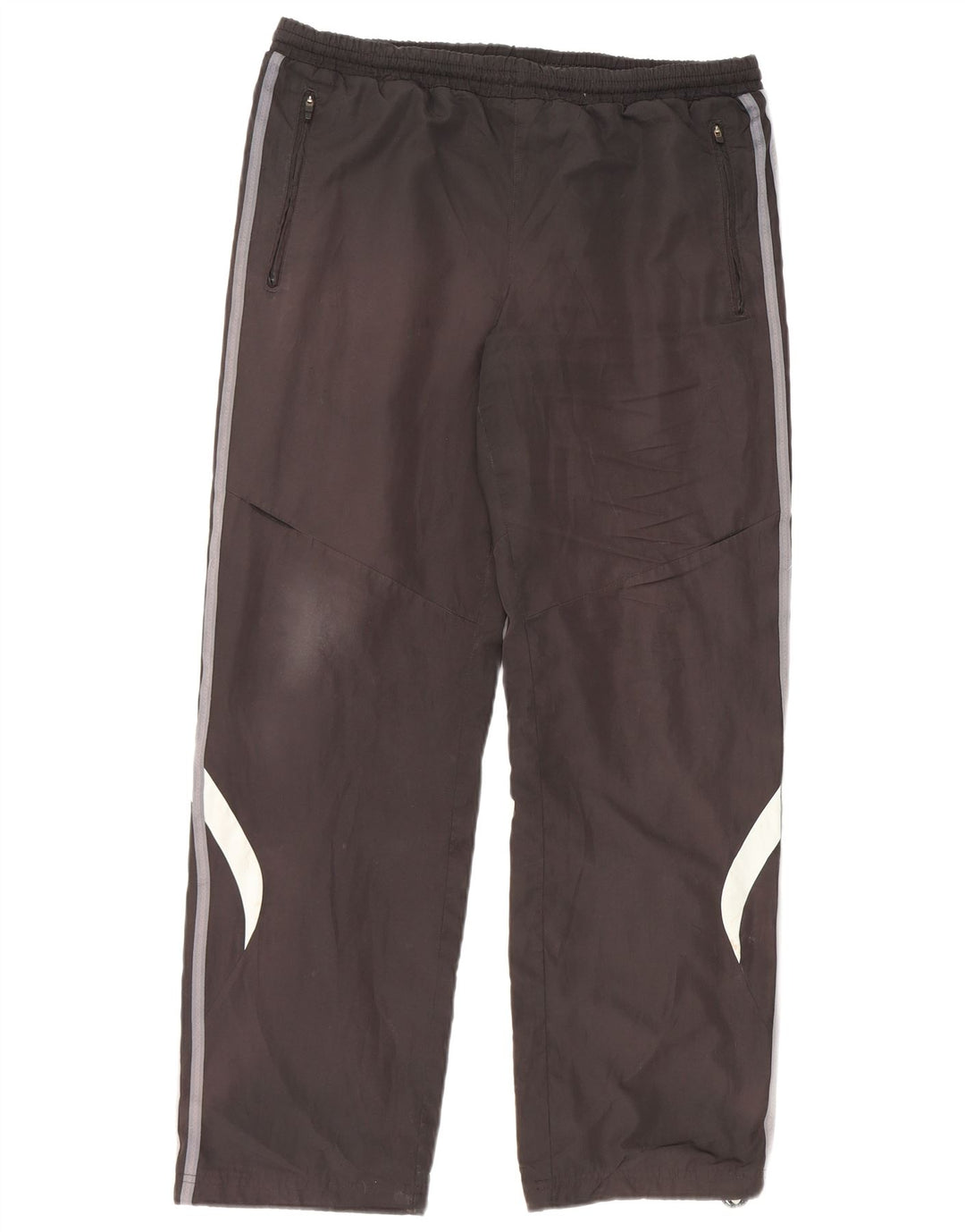Pantalón De Chándal Adidas Hombre Mediano Negro Colorblock Poliéster