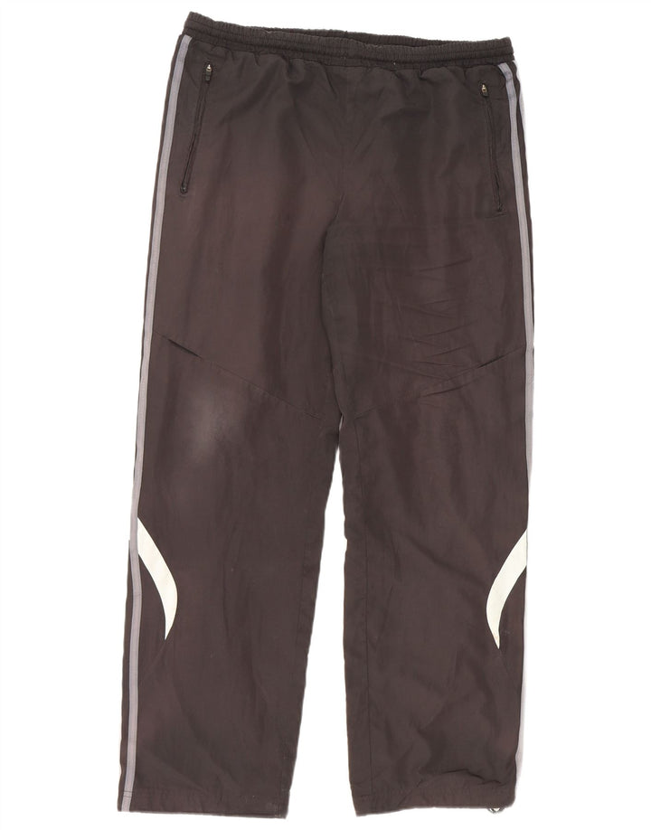 Pantalón De Chándal Adidas Hombre Mediano Negro Colorblock Poliéster