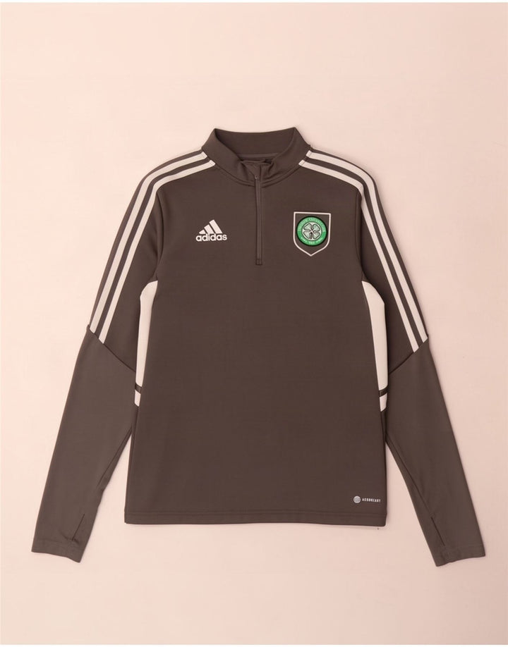 Adidas - Chándal gráfico para niños, 13-14 años, Gris