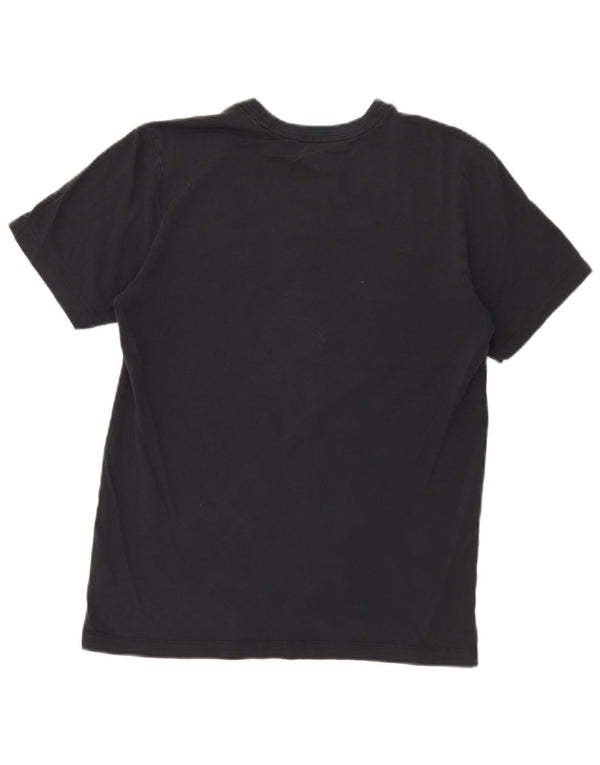 Jordan - Camiseta gráfica para hombre, talla pequeña, algodón negro