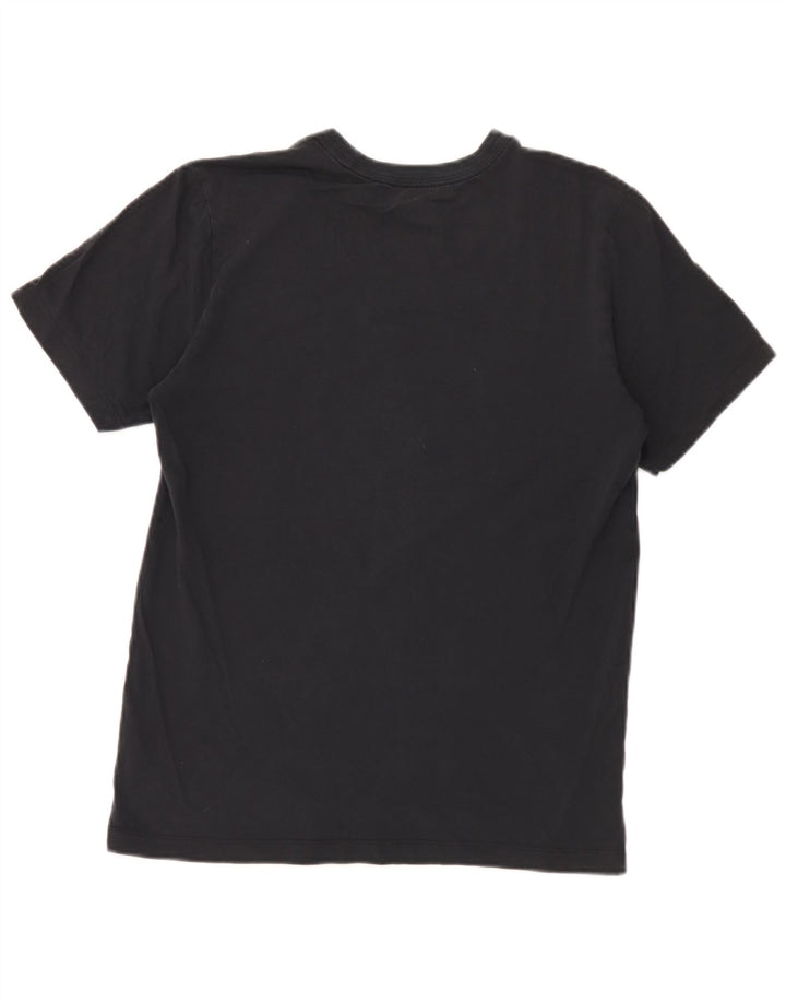 Jordan - Camiseta gráfica para hombre, talla pequeña, algodón negro