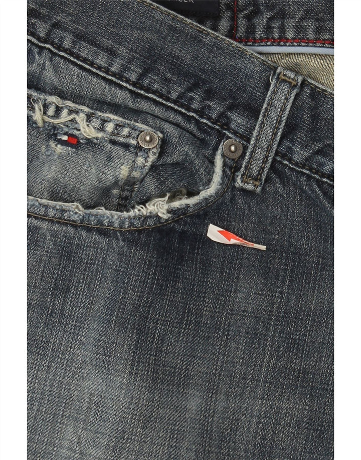 Tommy Hilfiger Vaqueros rectos para hombre W40 L32 Algodón azul