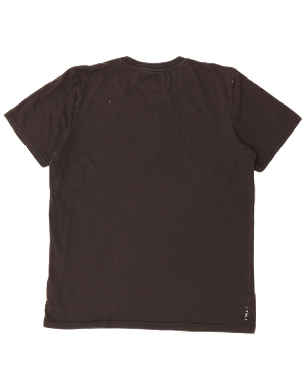 ADIDAS Camiseta Hombre Top Grande Algodón Negro