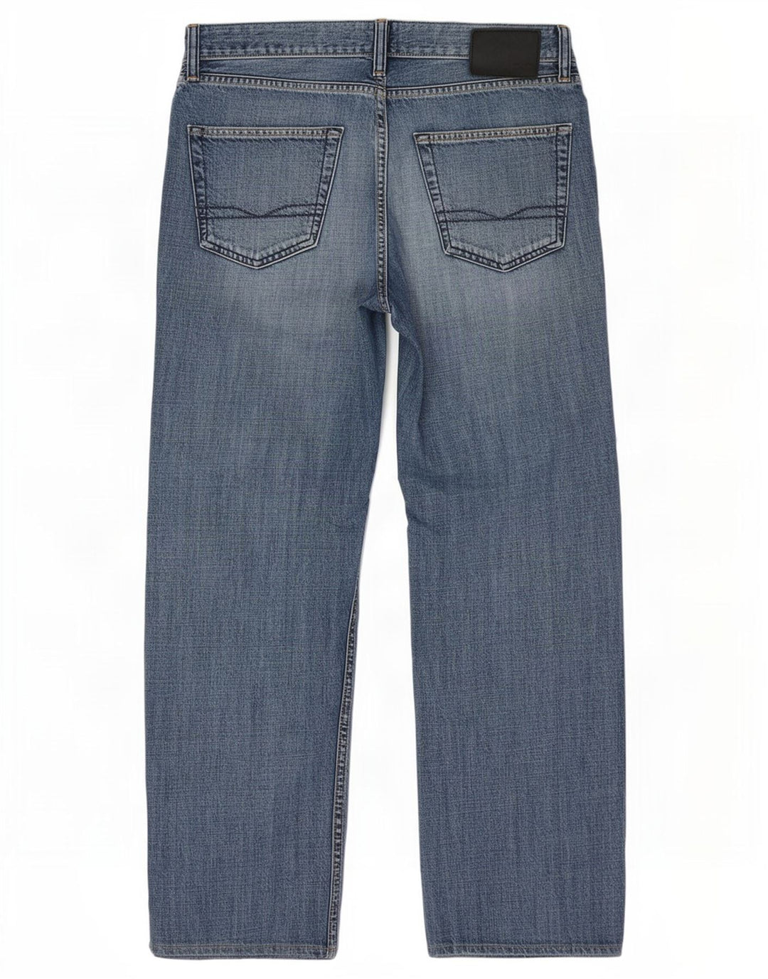 Vaqueros Hugo Boss Hombre Rectos W34 L29 Algodón Azul