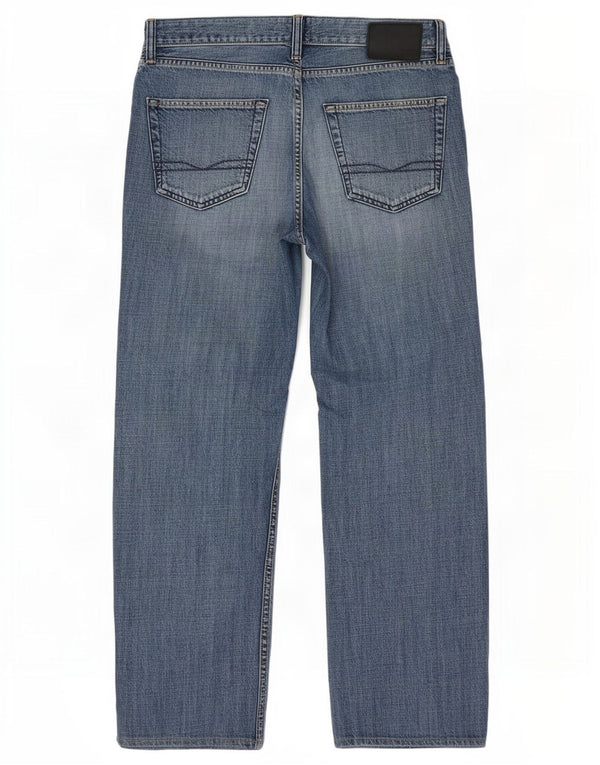 Vaqueros Hugo Boss Hombre Rectos W34 L29 Algodón Azul