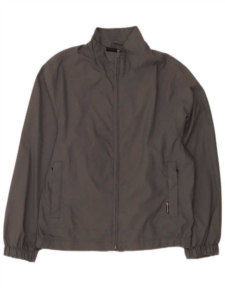 Champion Chaqueta Bomber para Hombre UK 38 Poliamida Gris Medio
