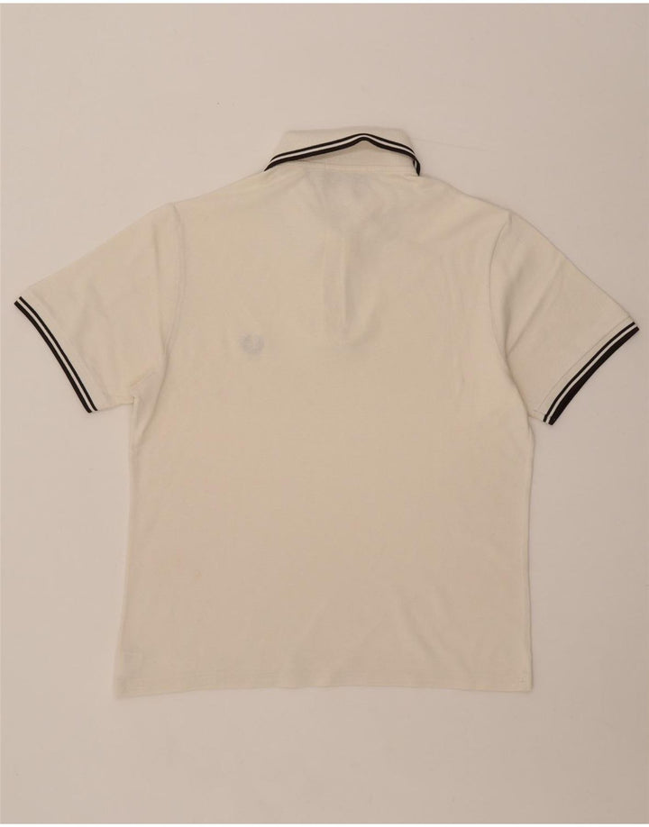 Polo Fred Perry Hombre Algodón Blanco Mediano