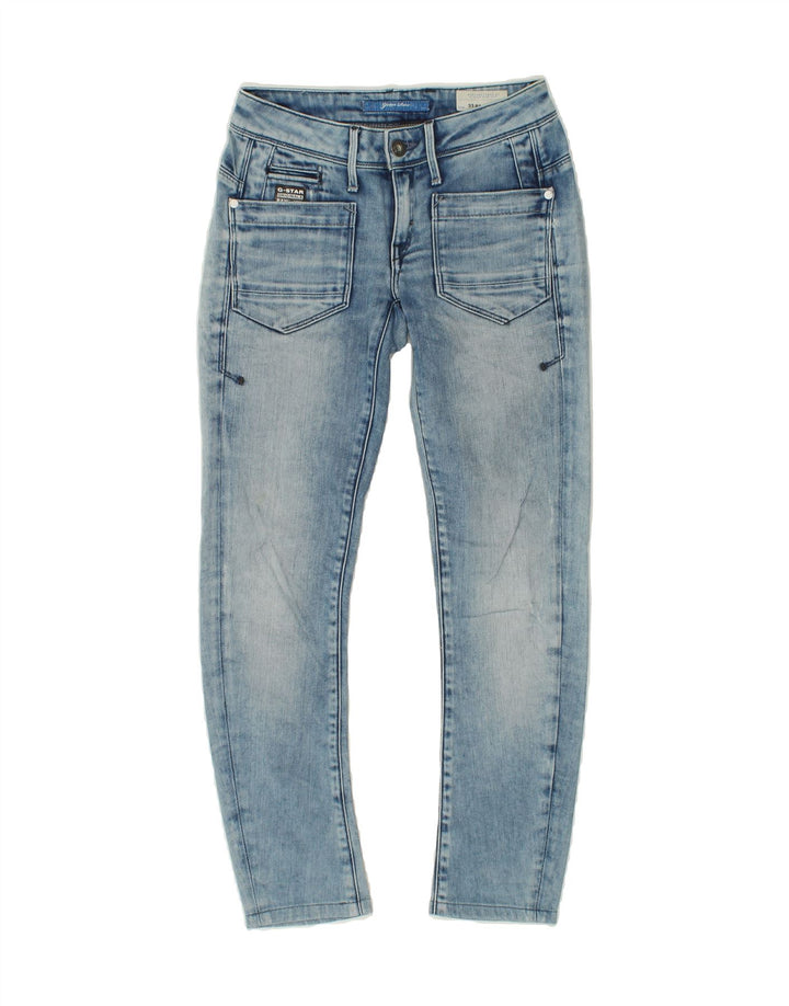 G-STAR Womens Slim Jeans W25 L27  Blue Cotton Vintage G-Star and Second-Hand G-Star from Messina Hembry 