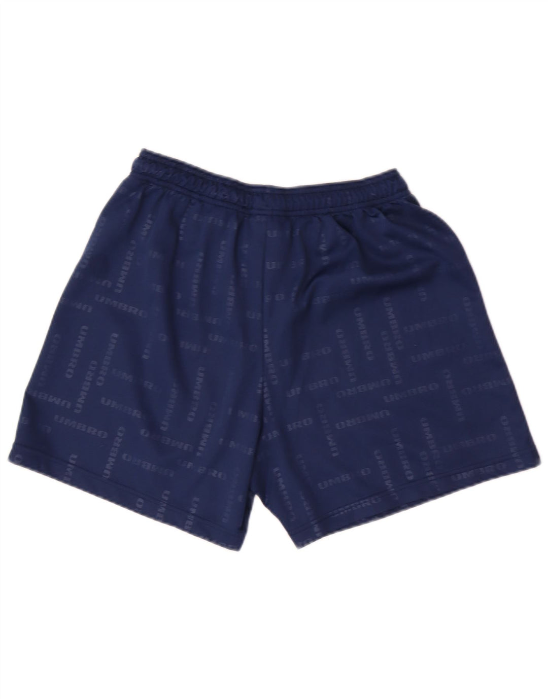 UMBRO Pantalones cortos deportivos gráficos para hombre Poliéster azul marino grande