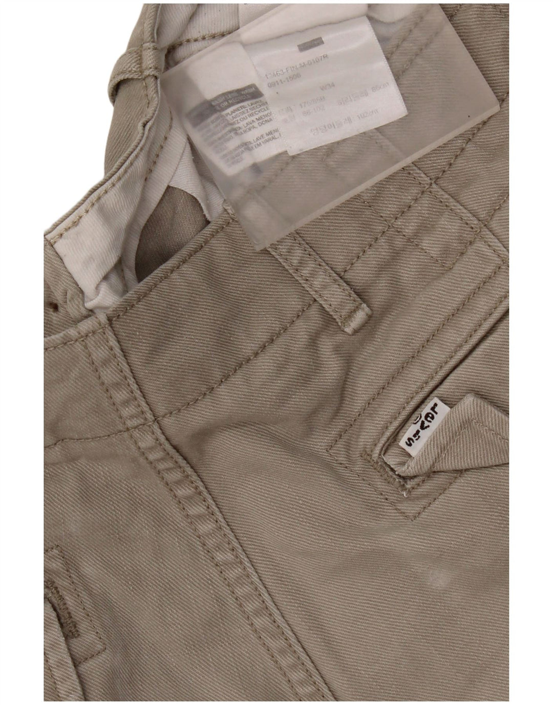 Levi's Pantalones cortos cargo para hombre W34 Algodón gris grande