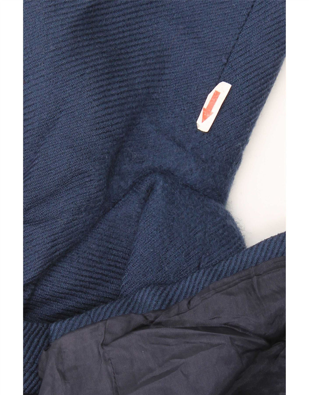 Luisa Spagnoli Chaqueta Blazer de 5 Botones para Mujer IT 46 Grande Lana Virgen Azul