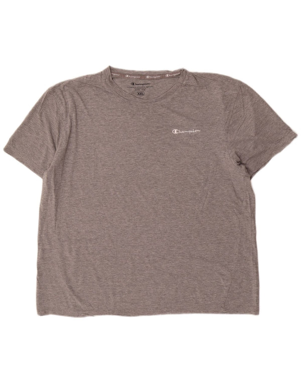 Champion Camiseta para hombre Top 2XL Gris moteado