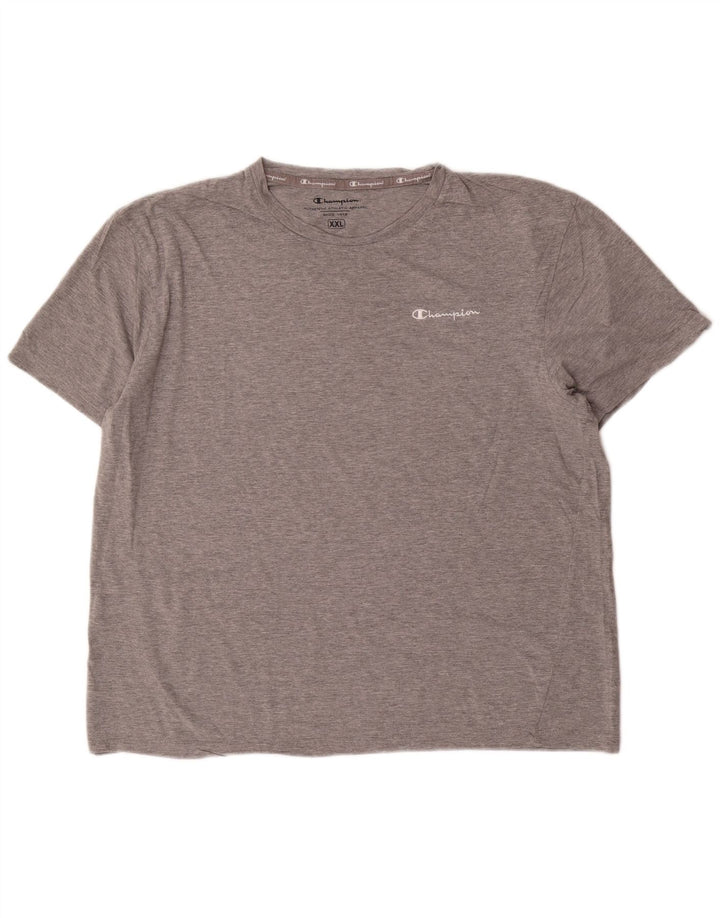 Champion Camiseta para hombre Top 2XL Gris moteado