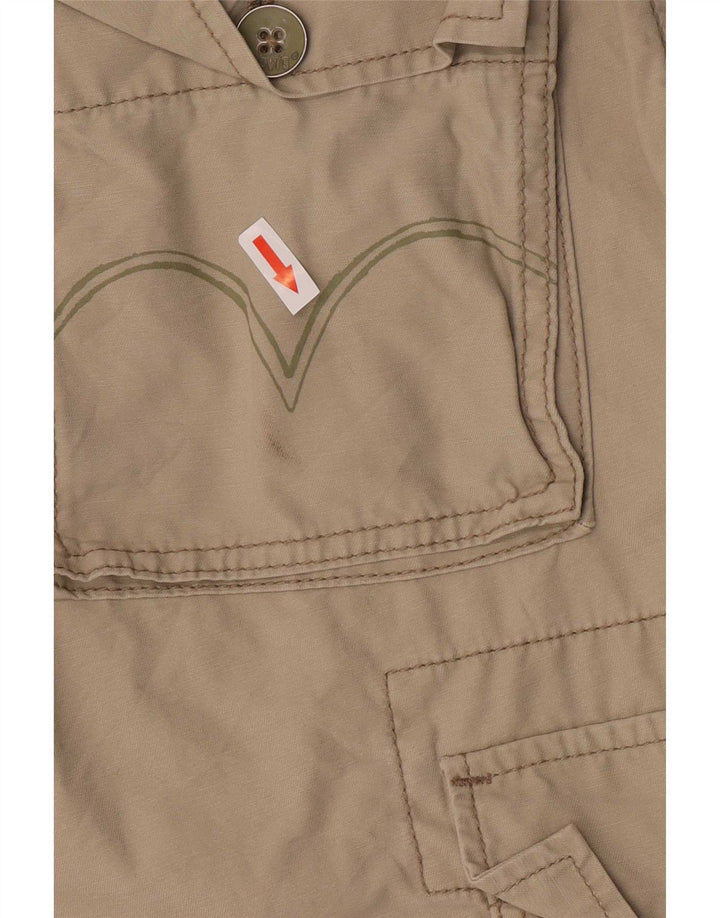 Levi's Mens Cargo Shorts Medium W32 Algodón Caqui