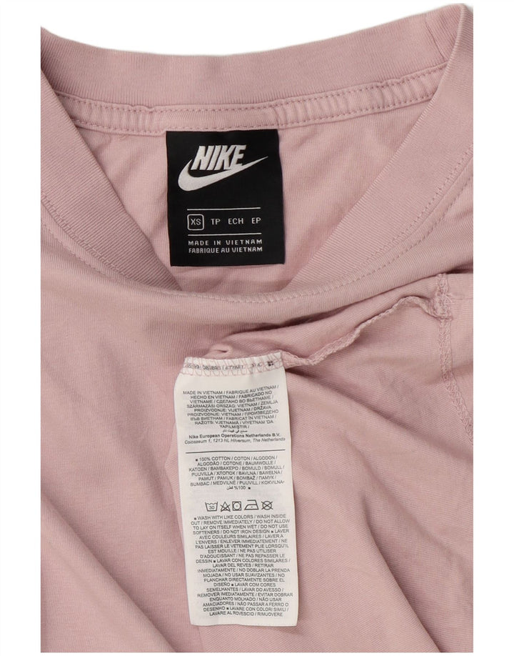 Camiseta Nike Hombre Top XS Rosa Algodón