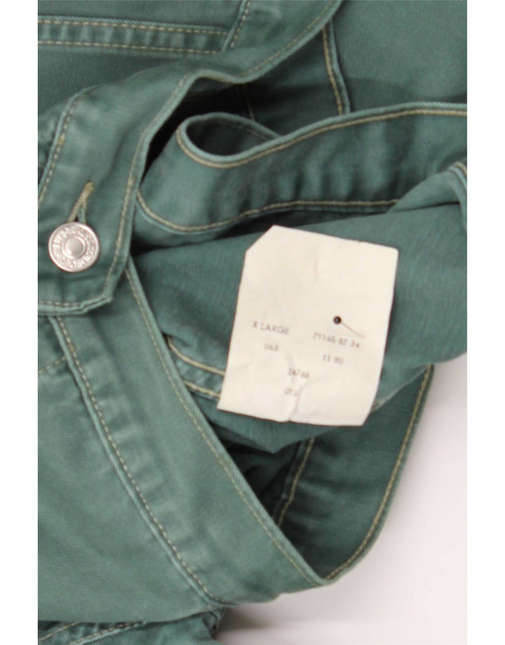 Levi's Chaqueta vaquera para hombre UK 42 XL Algodón verde