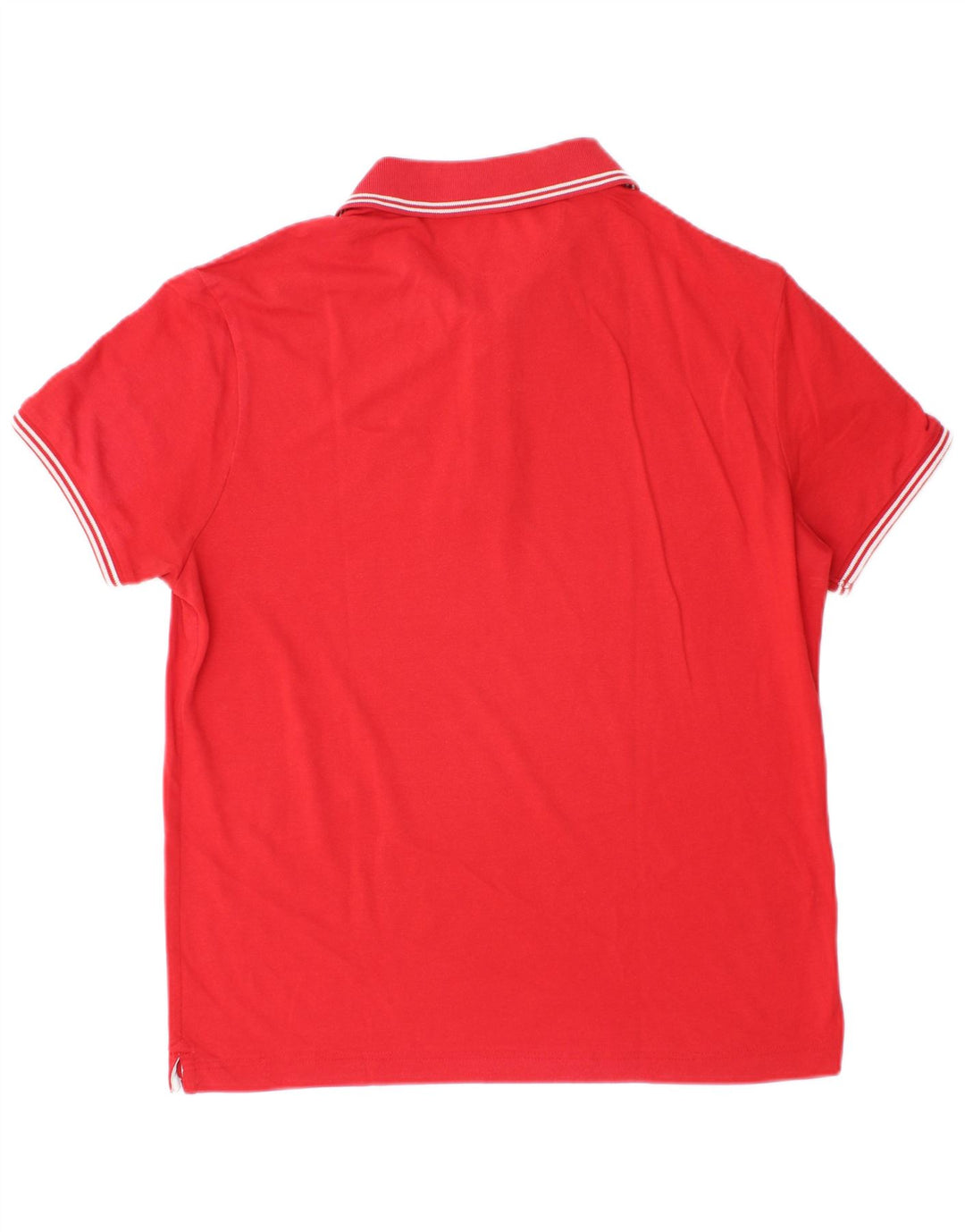 Champion Polo De Ajuste Fácil Para Hombre Rojo Mediano