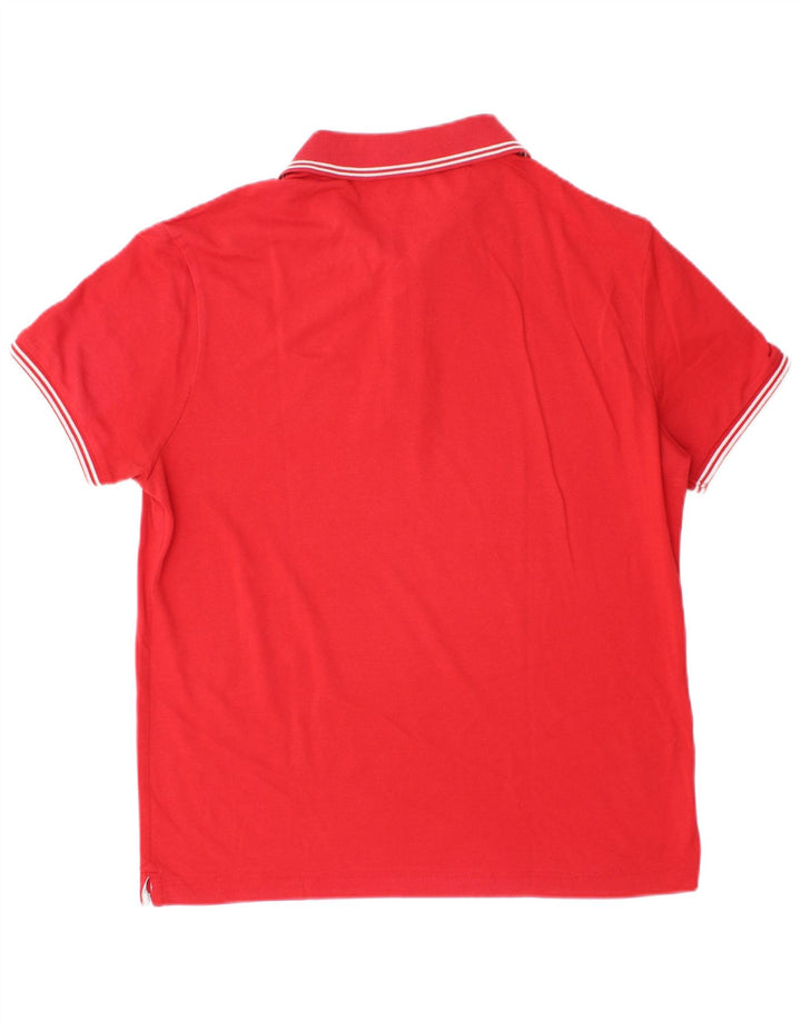 Champion Polo De Ajuste Fácil Para Hombre Rojo Mediano