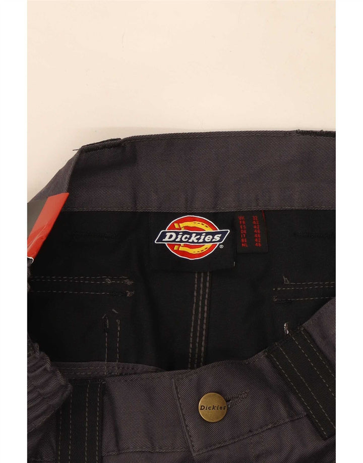 Dickies Shorts Cargo Hombre W32 Algodón Color Block Gris Medio