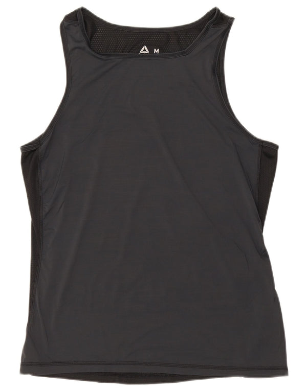 Camiseta sin mangas Reebok Medium Black Colourblock para hombre