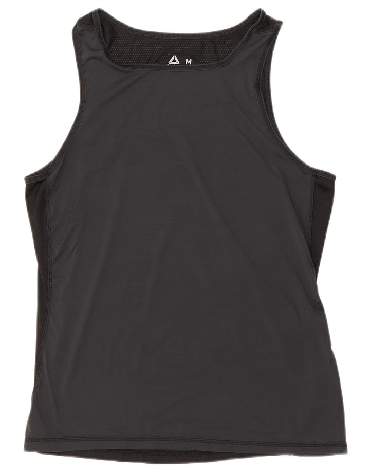 Camiseta sin mangas Reebok Medium Black Colourblock para hombre