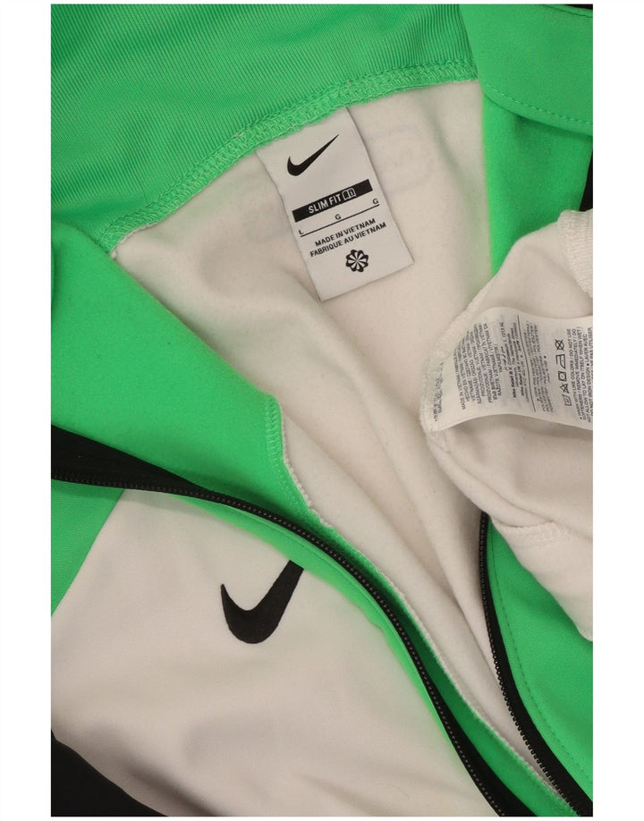 NIKE Liverpool - Chaqueta de chándal ajustada para hombre, talla grande, color blanco