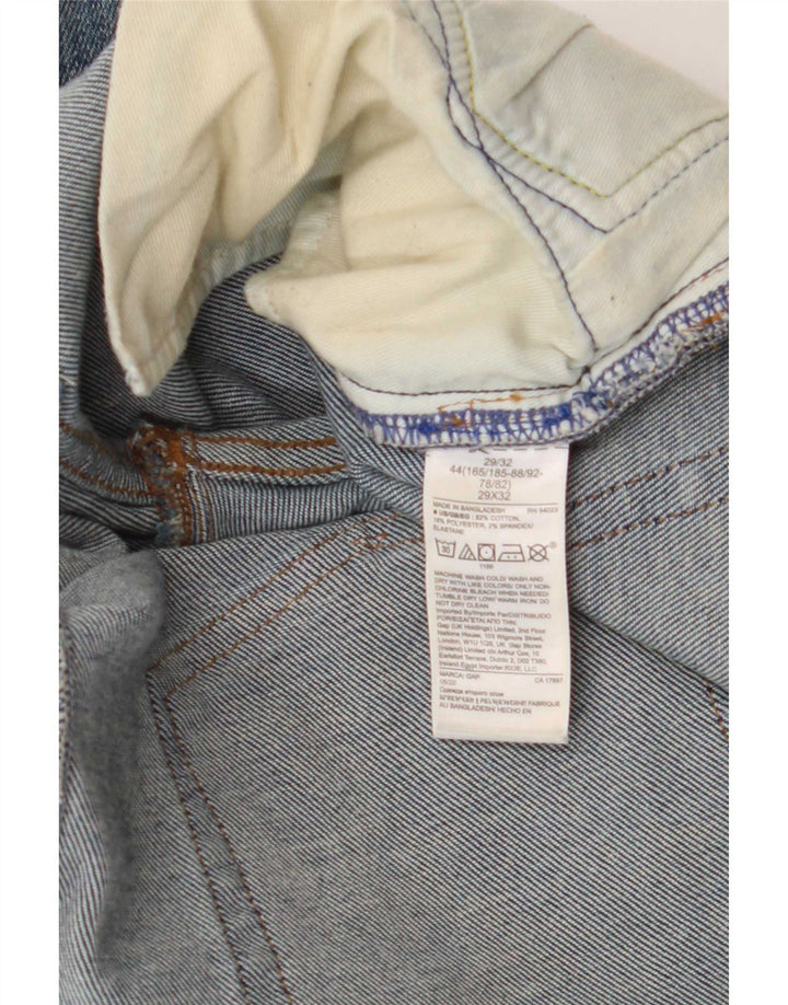 Vaqueros ajustados para hombre Gap W29 L32 Algodón azul
