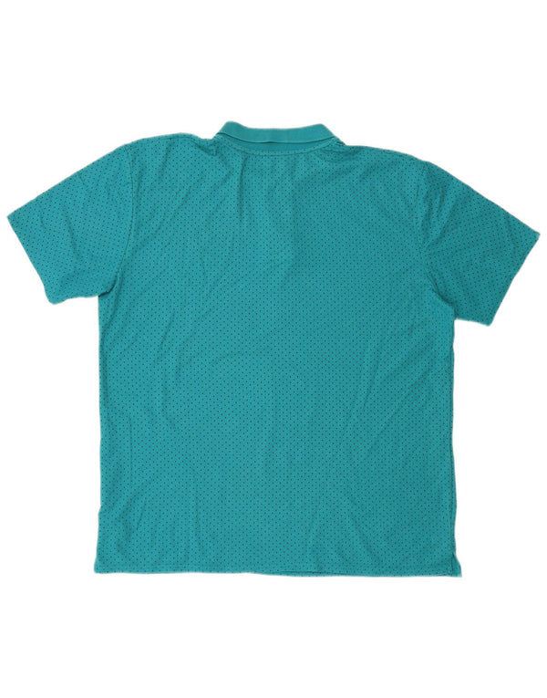 Umbro Mens Polo Shirt 2XL Turquoise
