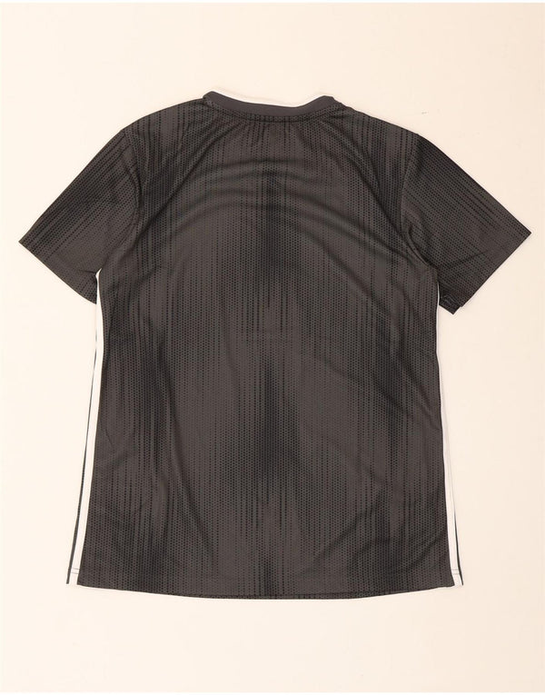 Adidas Mujer Aeroready Camiseta Top Reino Unido 12/14 Mediano Negro
