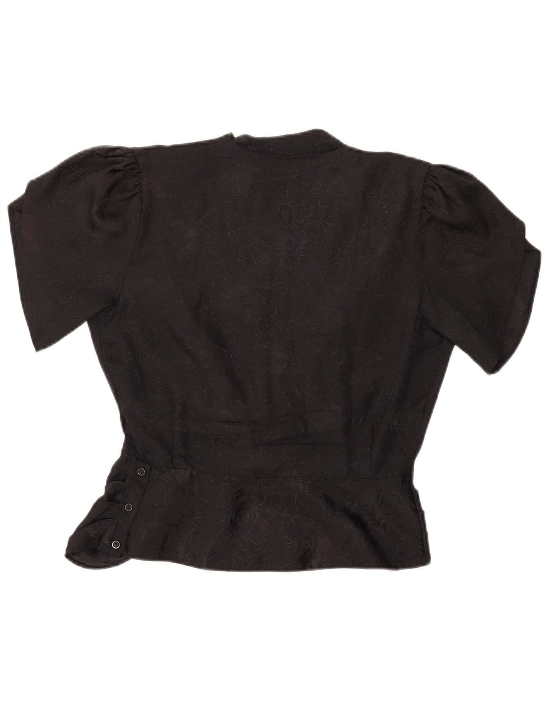 Yessica Blusa Mujer Top EU 38 Medio Negro Floral Poliéster