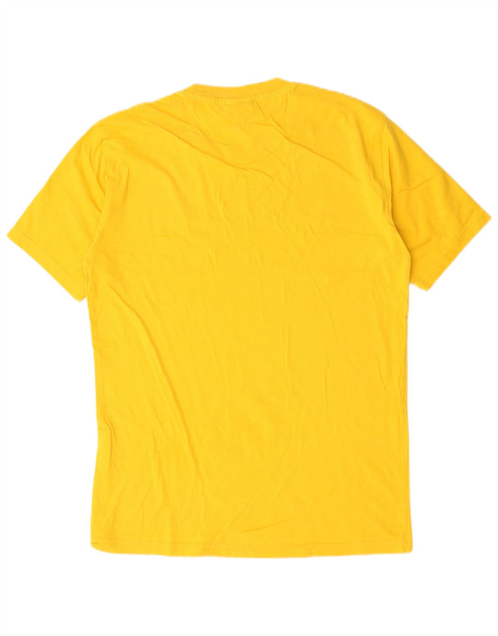 Champion Camiseta Hombre Top Small Amarillo Algodón