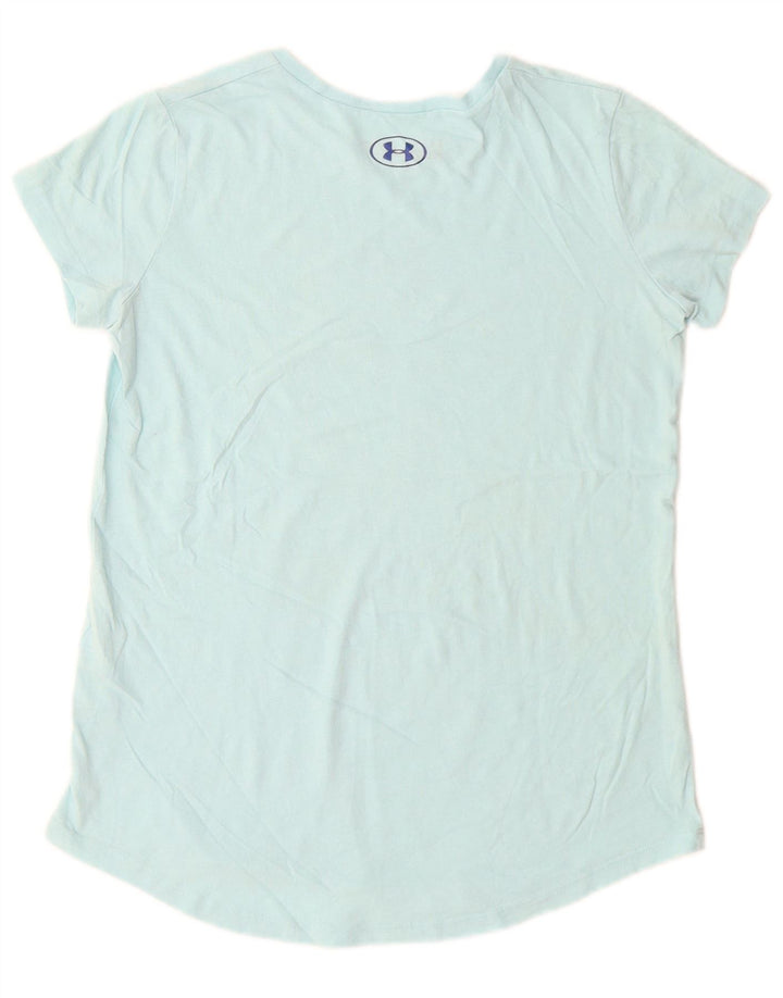 UNDER ARMOUR Camiseta holgada con gráfico para niñas 11-12 años Grande Azul