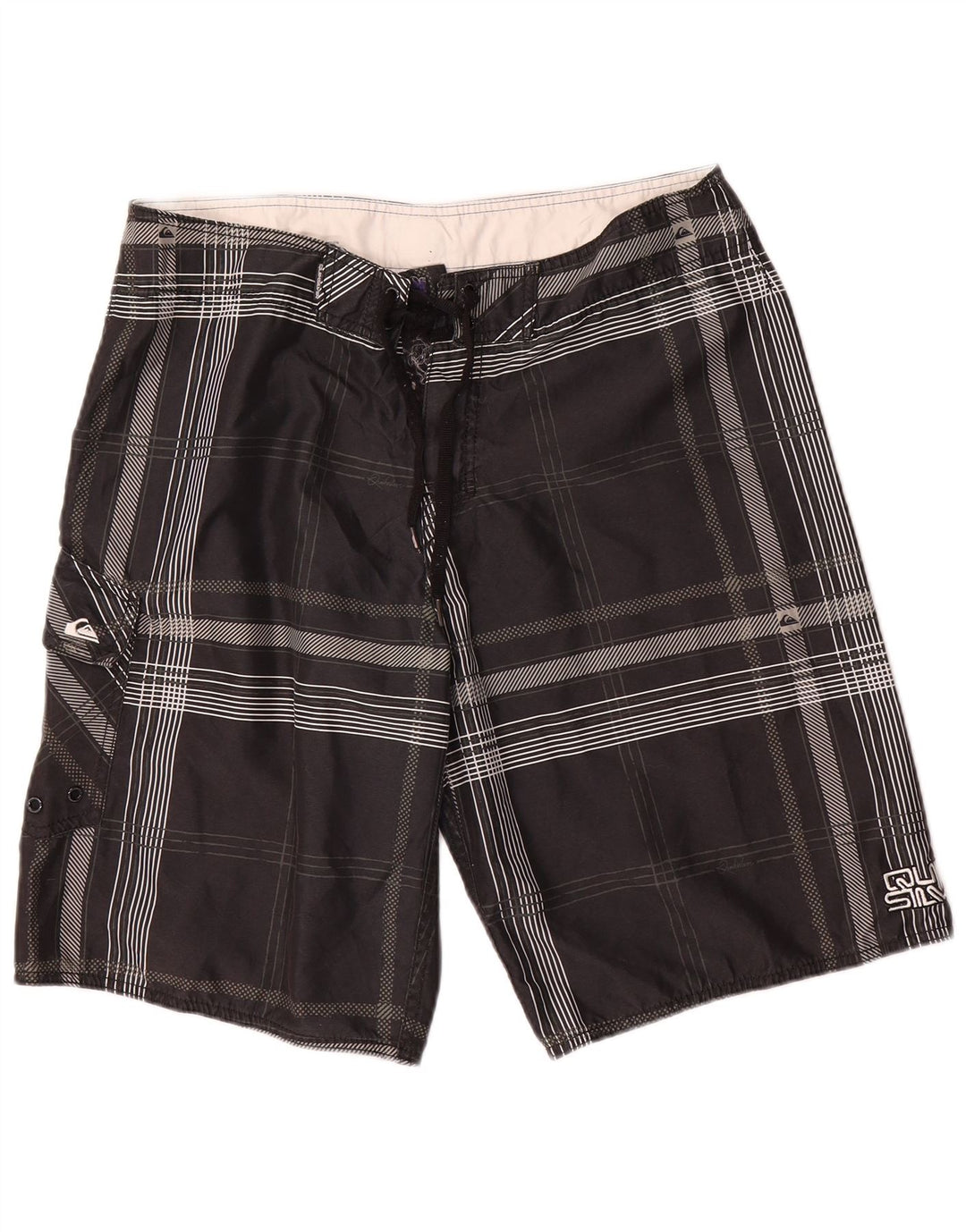 Bañador Quiksilver Hombre Medium Black Check Poliéster