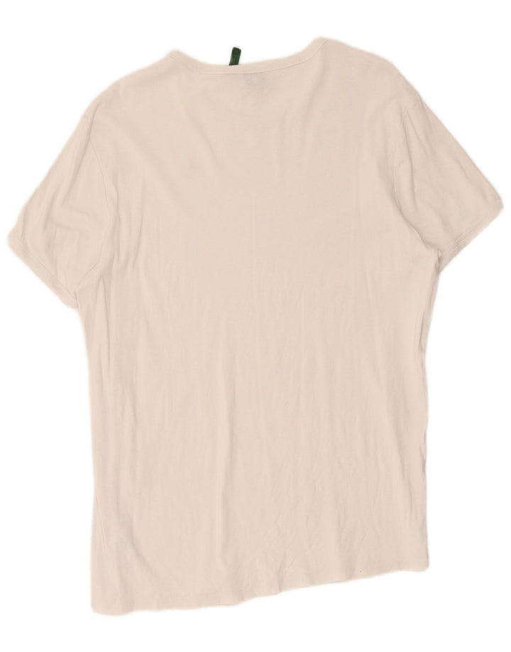 G-Star Camiseta para hombre Top 2XL Blanco Algodón