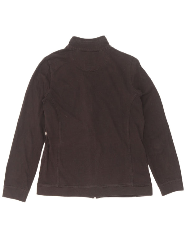 Champion Chaqueta de chándal para mujer UK 10 Small Black Cotton