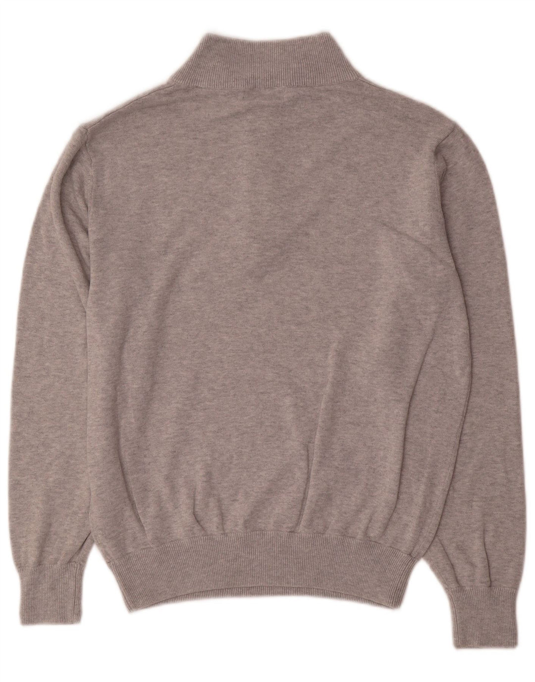 Calvin Klein Jersey tipo jersey con cuello y cremallera para hombre de algodón gris medio