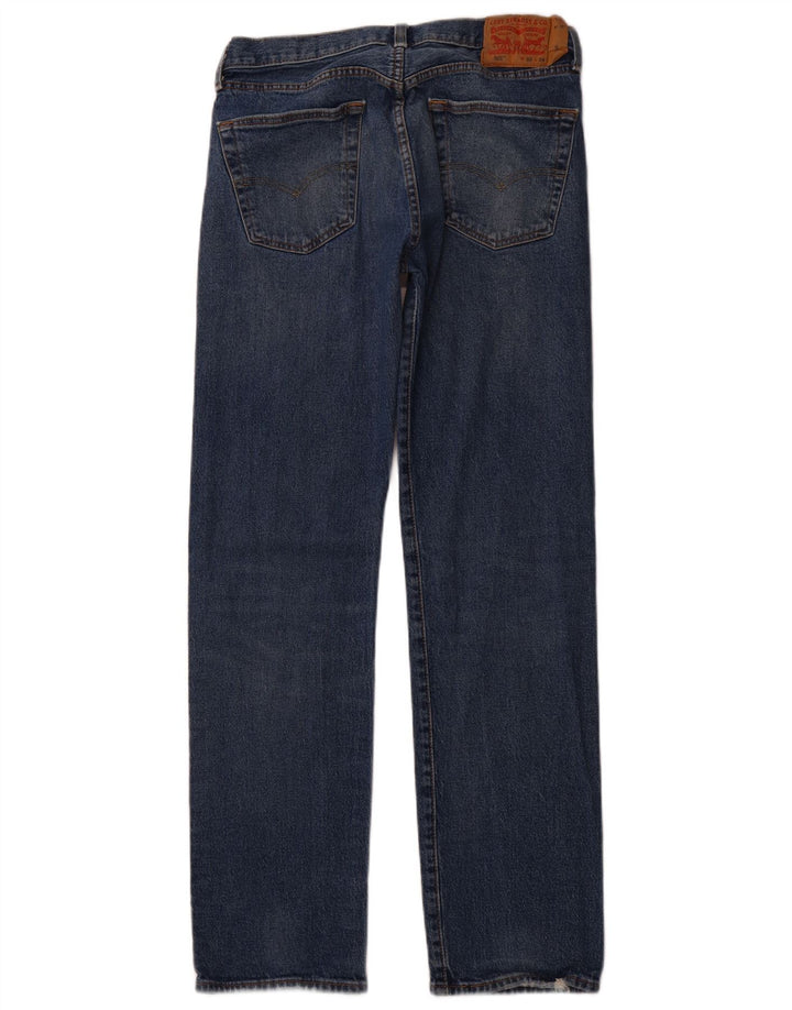 LEVI'S Jeans rectos 501 para hombre W32 L34 Algodón azul