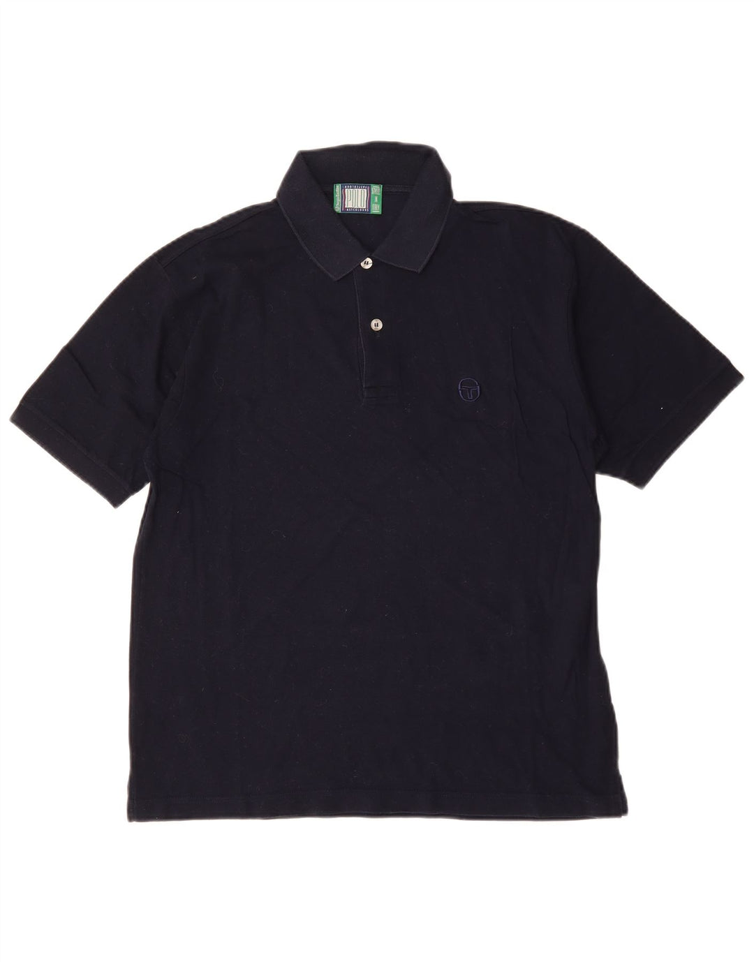 SERGIO TACCHINI Polo Hombre Algodón Azul Marino Medio