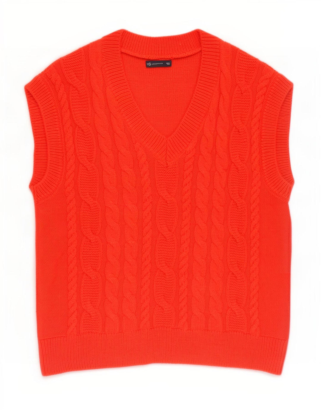 Marks & Spencer - Camiseta sin mangas para hombre, talla grande, acrílico rojo
