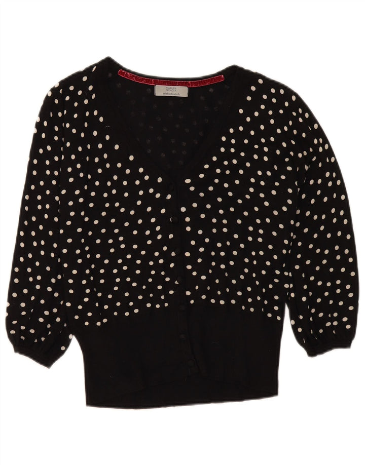 Marks & Spencer - Cárdigan para mujer, talla 40, tamaño mediano, color negro