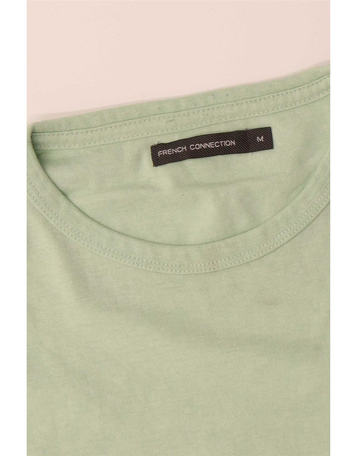 French Connection - Camiseta para hombre, color verde medio, algodón