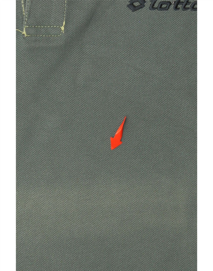 LOTTO Polo Hombre Azul Grande