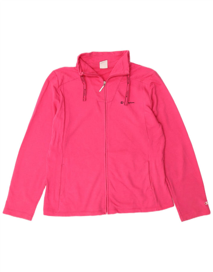 CHAMPION Chaqueta de chándal para mujer UK 20 2XL Rosa