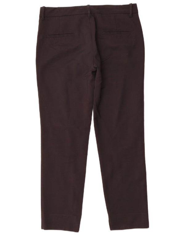 Zara Mujer Pantalón Chino Slim Small W26 L27 Algodón Negro