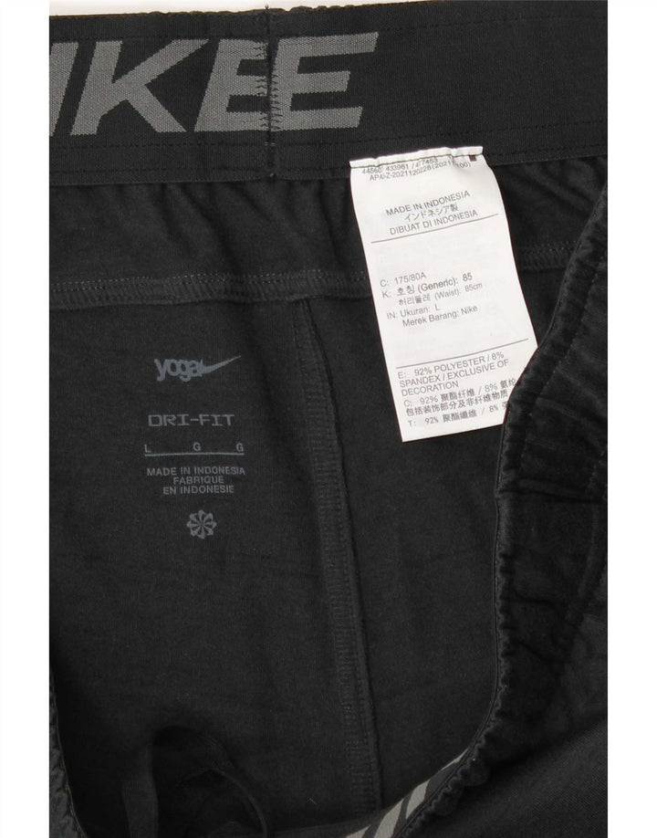 Nike Hombre Dri Fit Chándal Pantalones Joggers Grande Gris Moteado Poliéster
