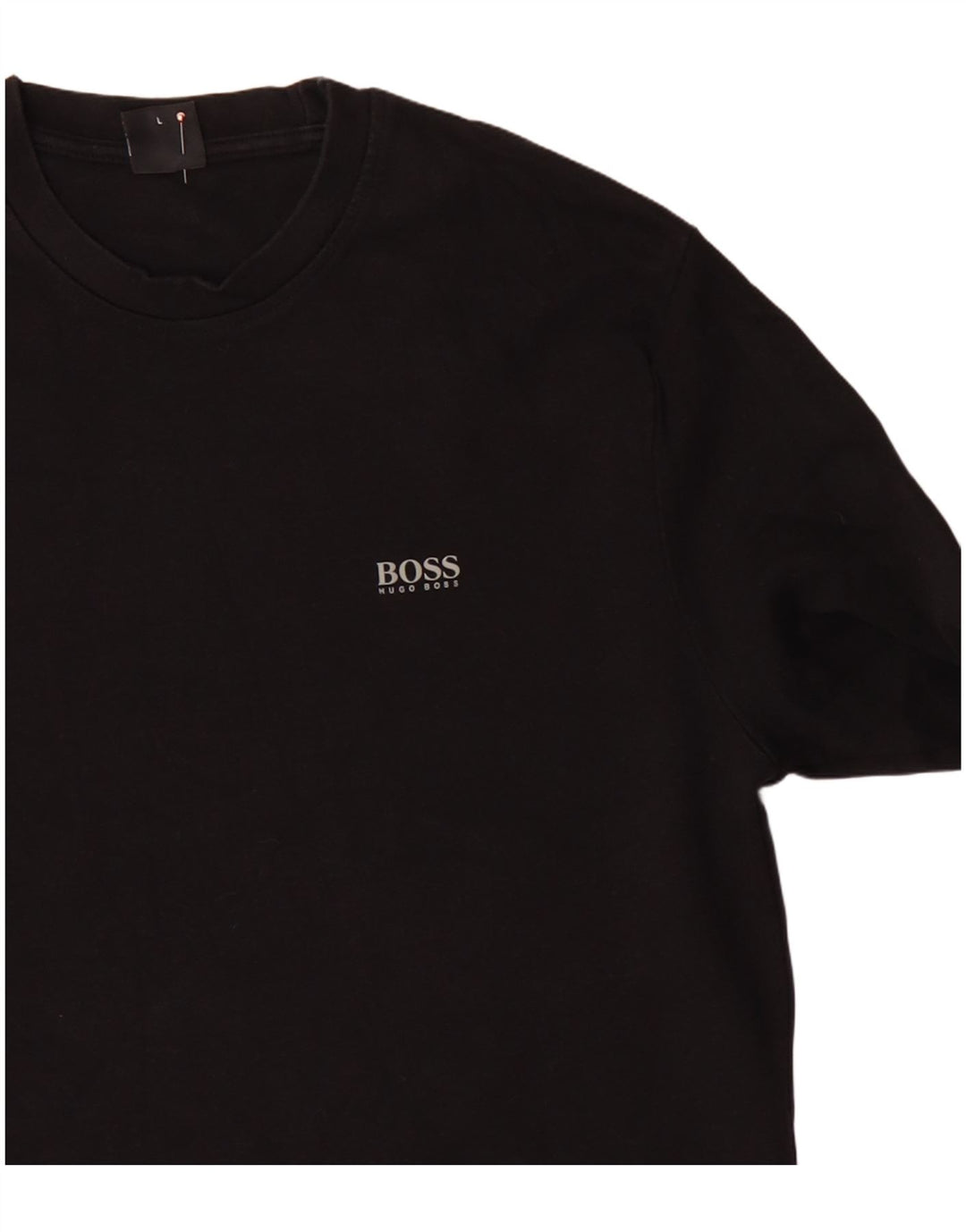 HUGO BOSS Top para mujer de manga larga UK 44 Grande Algodón negro